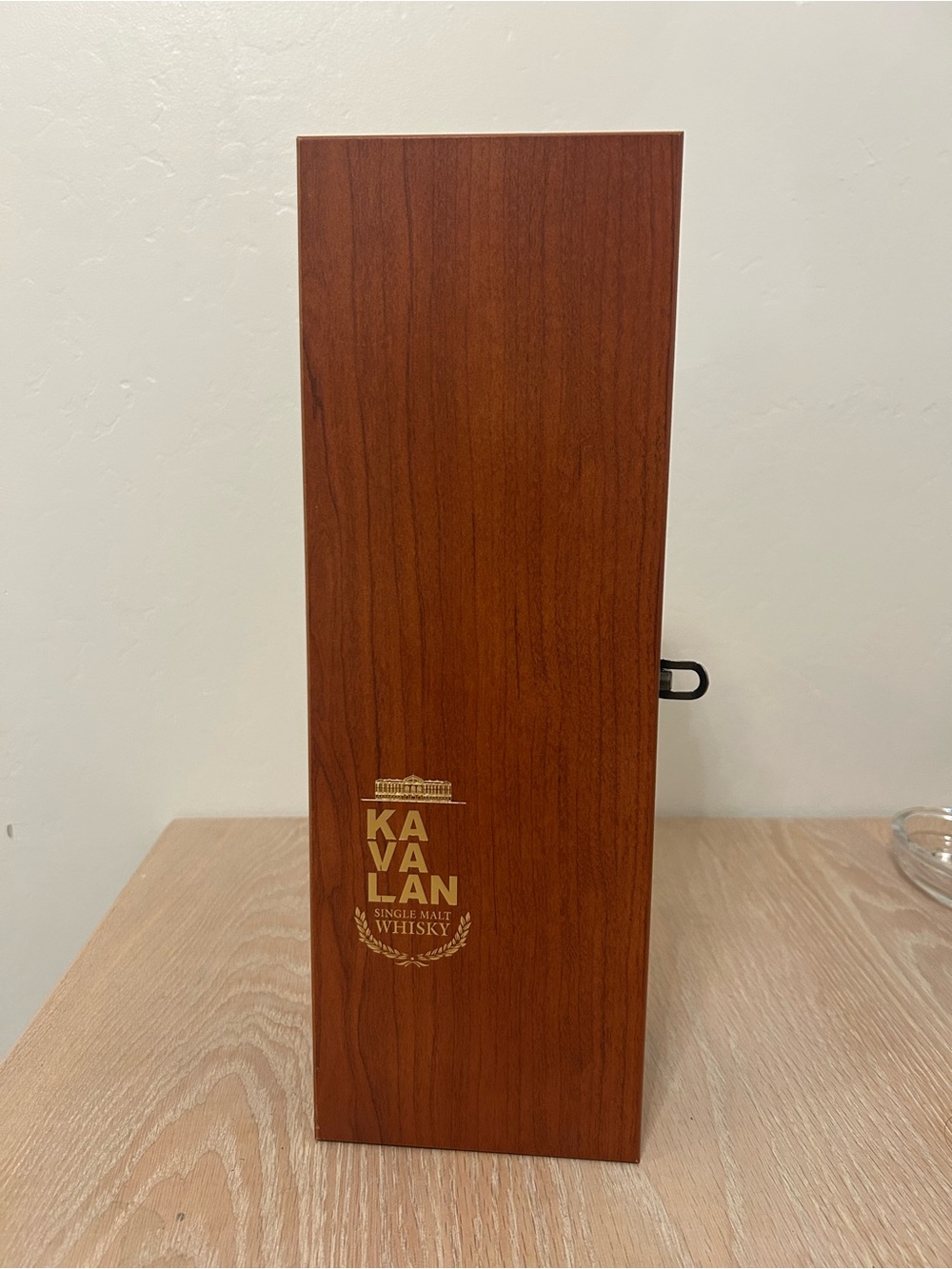 Kavalan Single Malt Whisky Wooden Gift Box - Brown